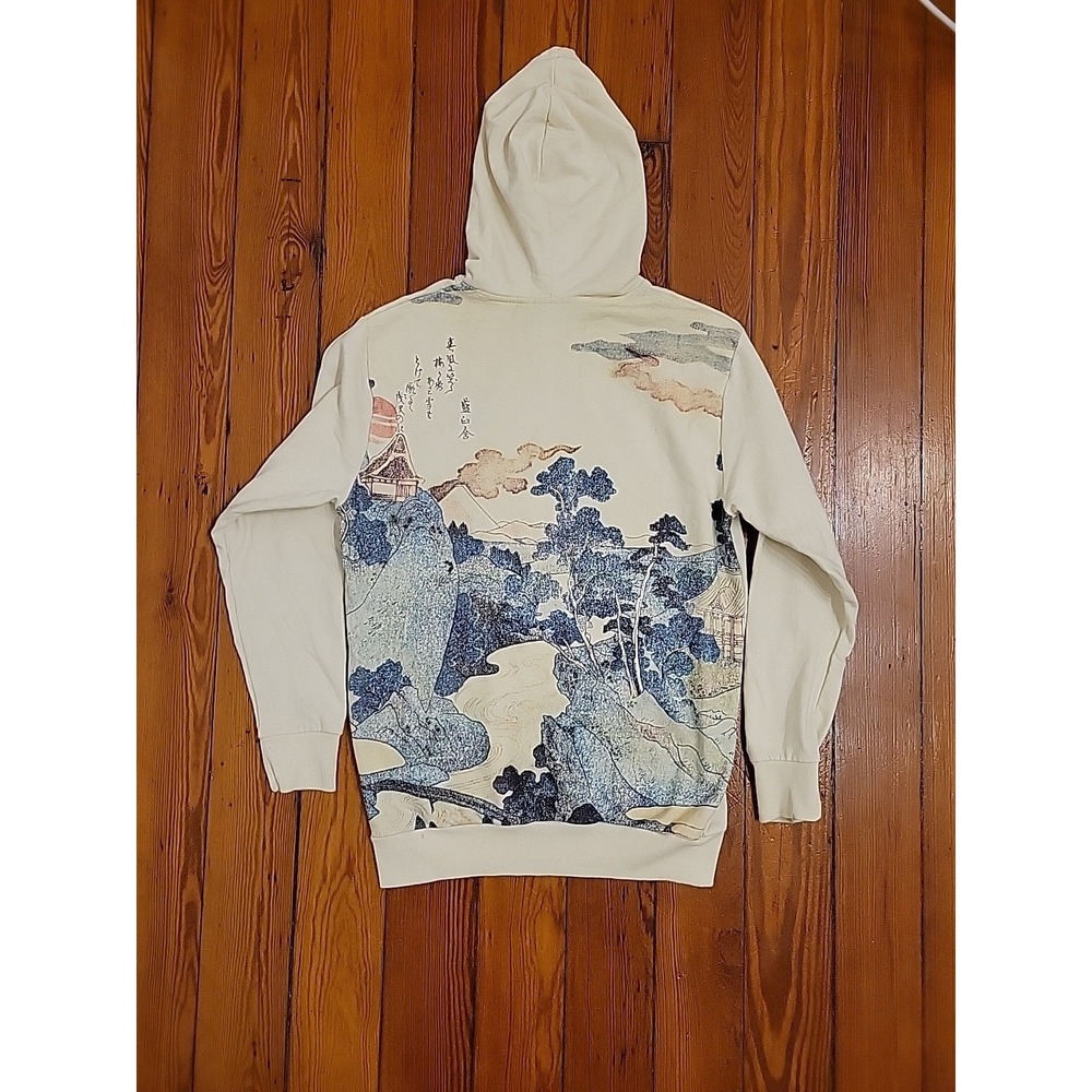Rebel Vengeance Dream Kanji Hoodie Rare Graphic Mens L Streetwear Japanese Art